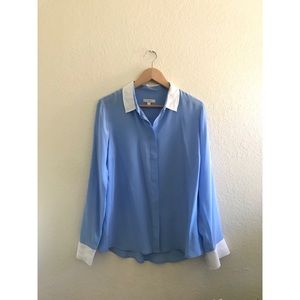 J. Crew Silk Button Down Shirt